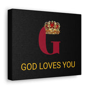 GOD LOVES YOU Canvas