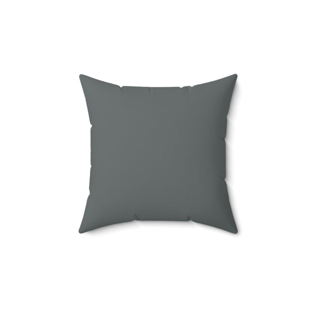 GOD LOVES YOU Grey Square Pillow