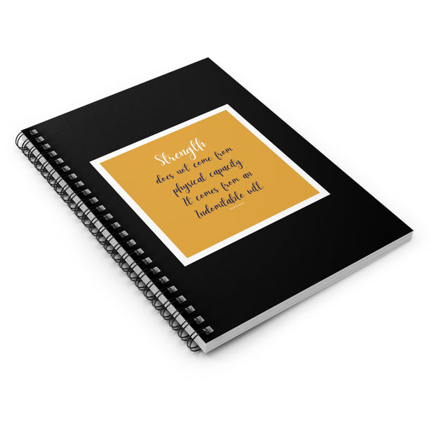 Strength Spiral Notebook