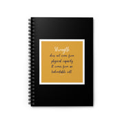 Strength Spiral Notebook