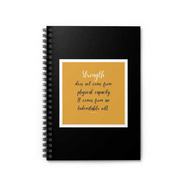 Strength Spiral Notebook