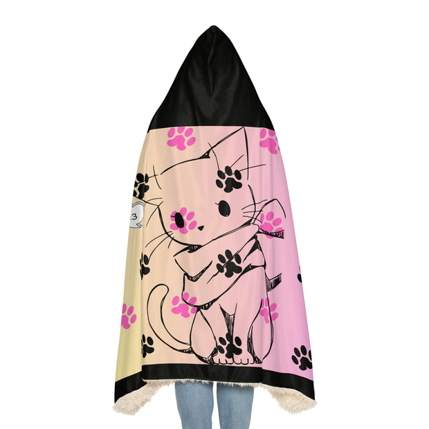 Anime Cat Snuggle Blanket