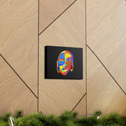 Colorful face Canvas