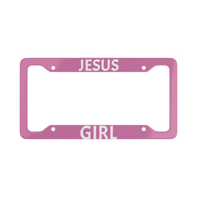 JESUS GIRL License Plate Frame