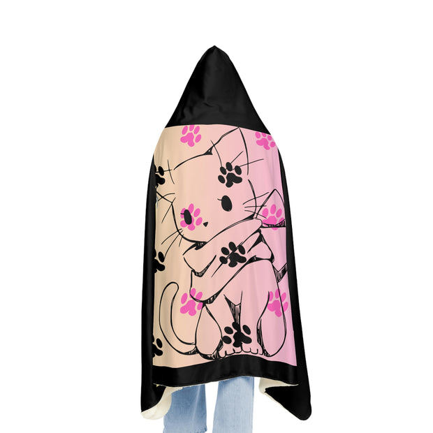 Anime Cat Snuggle Blanket